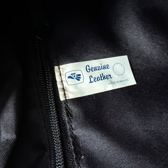 Women's Hobo Bag Purse Genuine Leather Multicolor Patchwork Vintage 90s Mexico - Picture 4 of 9